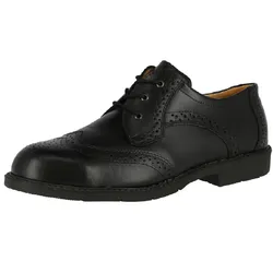 Business Sicherheitshalbschuhe S3 "BOLOGNA" - 43 - schwarz