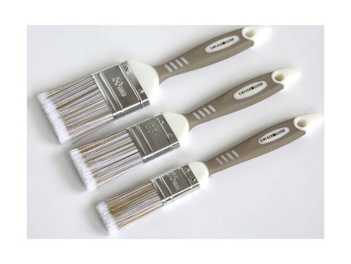 Lasur-Flachpinsel-Set SoftTouch SoftTouch Griff, Kunststoff 13.8 cm