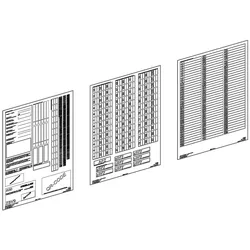 Striebel & John ZBV9 Beschriftungssystem Zählerfeld, Erweiterung, 1FB 2CPX054207R9999