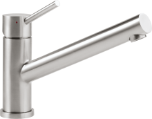 Villeroy & Boch 925111LC Como Niederdruck Edelstahl massiv Küchenarmatur Festauslauf 5Jahre Garantie