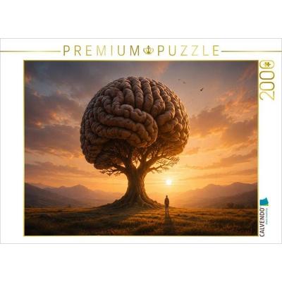 CALVENDO Puzzle Der Baum der Gedanken | 2000 Teile Lege-Größe 90x67cm Foto-Puzzle für glückliche Stunden