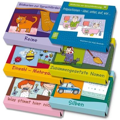 Großes Paket: Bildkarten zur Sprachförderung, Sonstige von , Verlag an der Ruhr, 978-3-8346-3617-1