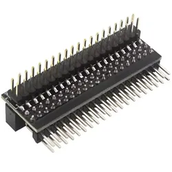 BerryBase GPIO Header Erweiterung, Winkel-Adapter für Raspberry Pi, Vertikal und Horizontal