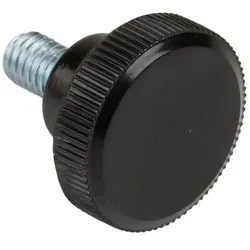 RS PRO, Möbelausstattung, Drehknopf gerändelt M6 x 10,22mm (10 Stk.)