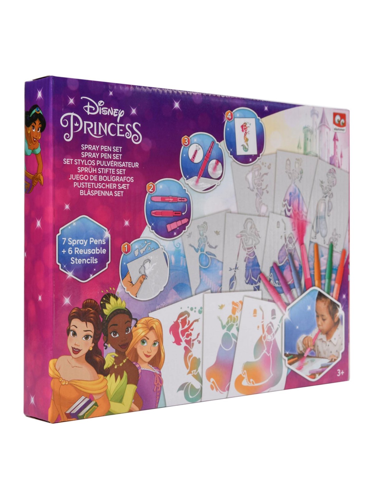Canenco Disney Princess Blow Pens Set