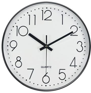 Inspired Finds Minimalist 3D Quartz Wall Clock, Silent Non Ticking Modern Cubic Home Decor white Golden 10 Inch
