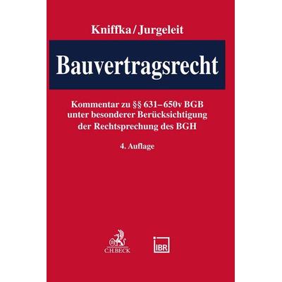 Bauvertragsrecht, Gebundene Ausgabe von , C.H. Beck, 978-3-406-79362-2
