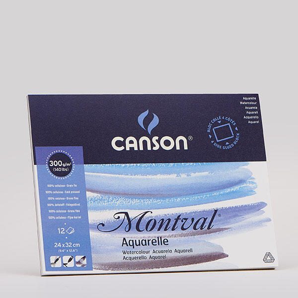 canson Aquarellblock 12 Blatt C200006544
