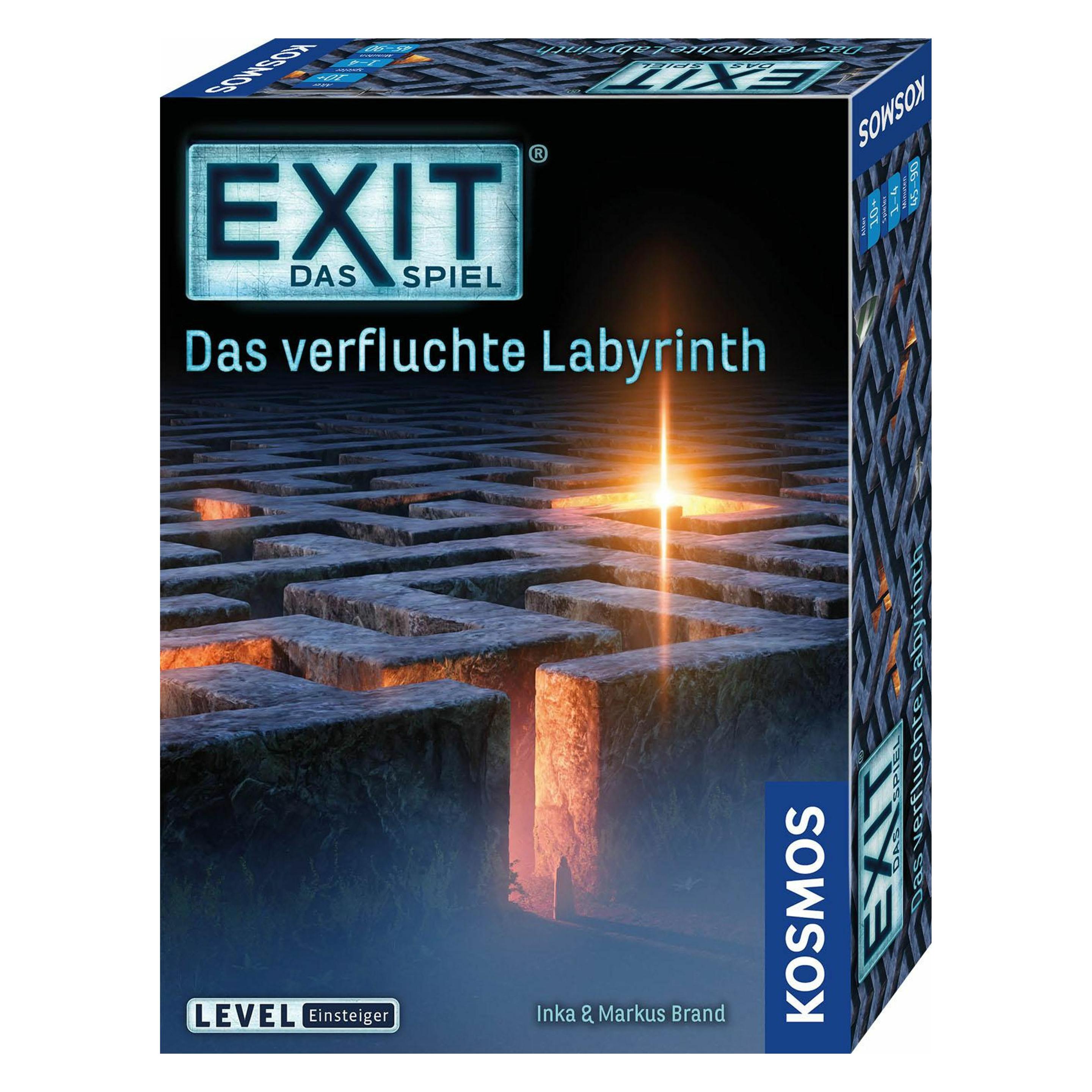 Kosmos EXIT - Das verfluchte Labyrinth (Deutsch, 1 - 4 Spieler) (33737052)