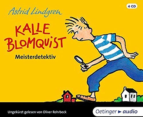 Astrid Lindgren - Kalle Blomquist Meisterdetektiv (4 CD): Ungekürzte Lesung, ca. 240 Min. - Preis vom 17.10.2026 19:25:27 h