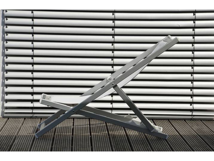 Jan Kurtz Rimini Deckchair Liegestuhl Aluminium
