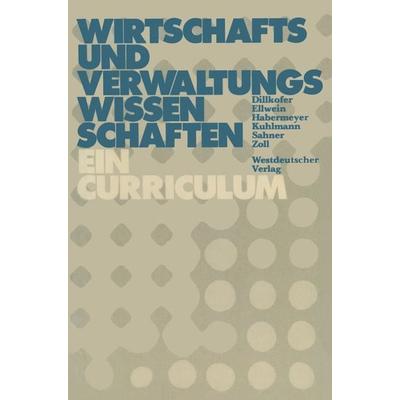 Wirtschafts- und Verwaltungswissenschaften, Taschenbuch von , VS Verlag für Sozialwissenschaften, 978-3-531-11297-8