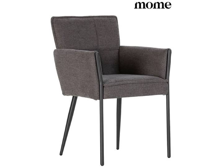 MOME Stuhl VESTA Stoff grau