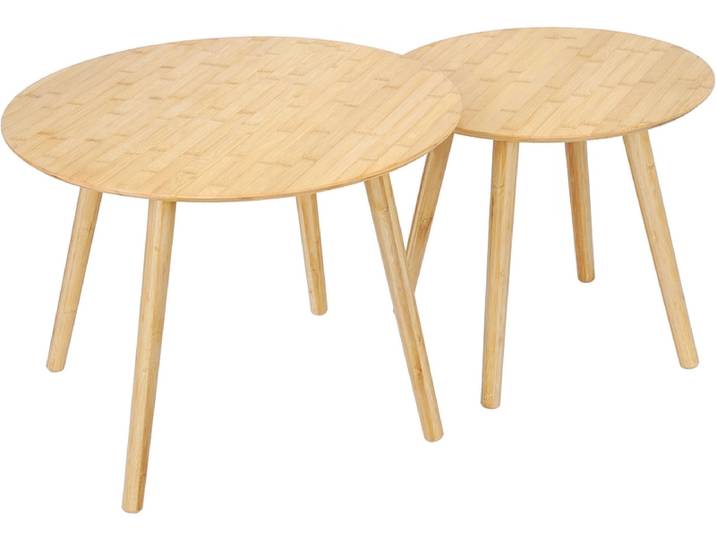 Set für Couchtische MAYA 60x60x46cm holz
