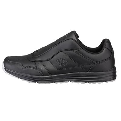 Slipper BRÜTTING "Freizeitschuh Classic Run Slipper", Herren, Gr. 42, Textil, schwarz, Leder, Schuhe Slipper