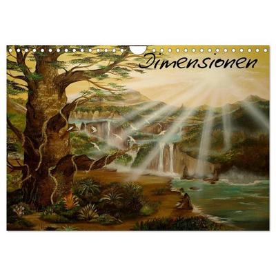 Dimensionen (Wandkalender 2026 DIN A4 quer), CALVENDO Monatskalender