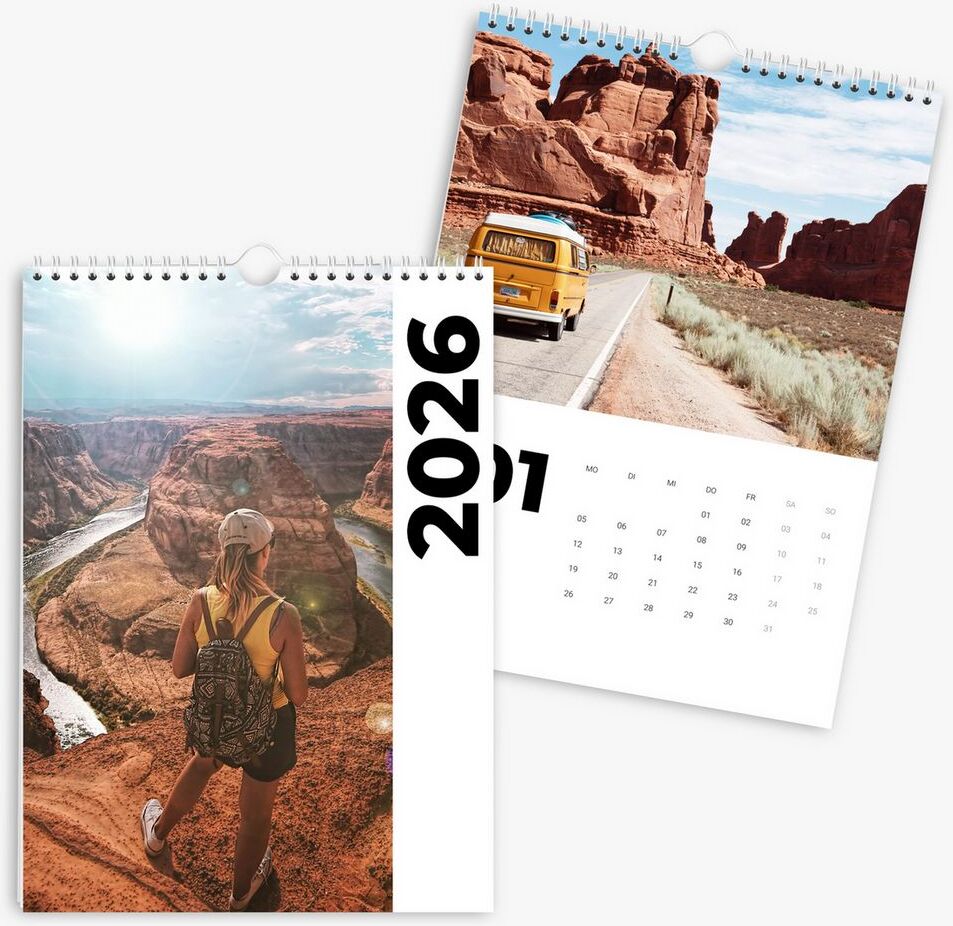 Myposter Wandkalender 2027 mit eigenen Fotos gestalten