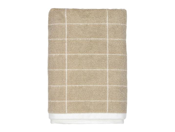 Mette Ditmer - Tile Badetuch 70 x 140 cm, sand / off-white