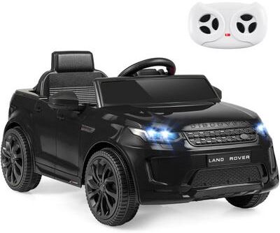 Costway Licensed Land Rover Kids Ride on Car 12V Battery Powered Kids Electric Car-Black