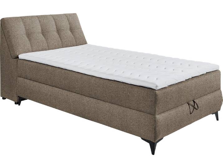 ED EXCITING DESIGN Boxbett Atlantis, mit Bettkasten und Stauraum im Kopfteil