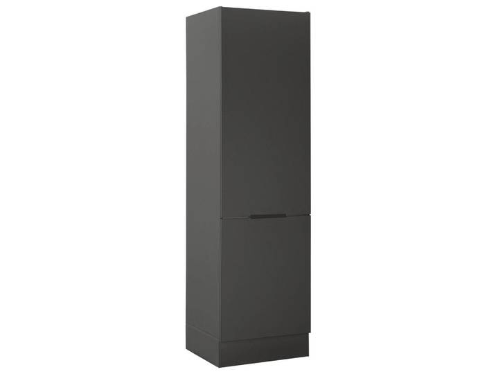 Carryhome Geräteumbauschrank Multan, Graphit, 1 Fächer, einzeln stellbar, 60x210x57 cm, individuell planbar, Küchen, Küchenmöbel, Küchenschränke, Geräteumbauschränke