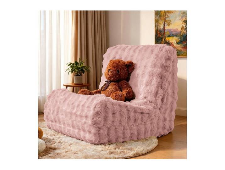 Odikalo Sessel Einzelsofa Loungesofa Polsterstuhl Relaxsessel mit Rückenlehne (Bodensofa Bodenstuhl mit Rückenlehne für Wohnzimmer Schlafzimmer)