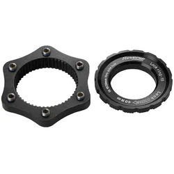 REVERSE COMPONENTS Center Lock Adapter | schwarz