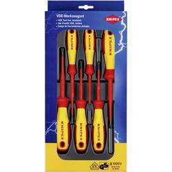Knipex VDE Schraubendreher-Set Schlitz, Kreuzschlitz Phillips, Kreuzschlitz Pozidriv 00 20 12 V04