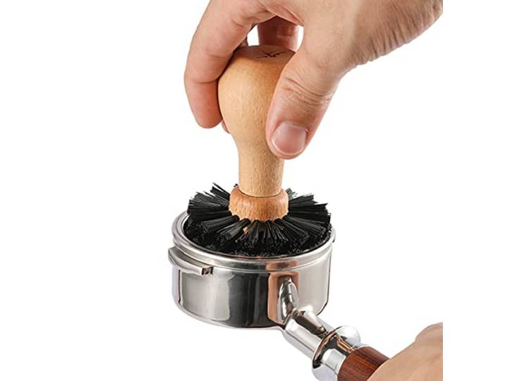 MHW-3BOMBERPortafilter Koffie Machine Voor 58mm Portafilter Schoonmaak Borstel Professioneel Barista Gereedschap B5341