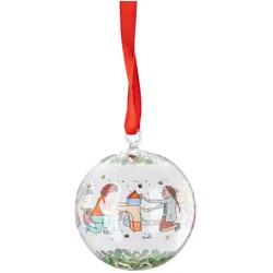 Hutschenreuther, Christbaumschmuck, Kristallkugel - Kristallkugel 2025 - Glas-Kugel (1x)