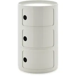 Componibili New Big Container Weiß Ohne Rollen 3 Elemente