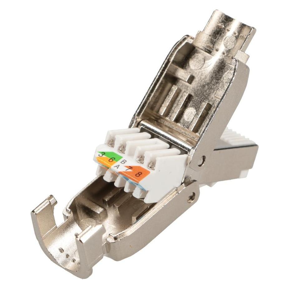 Extralink RJ45 KAT6A wtyk beznarzędziowy (Netzwerkkabel Stecker) (EX.17184)