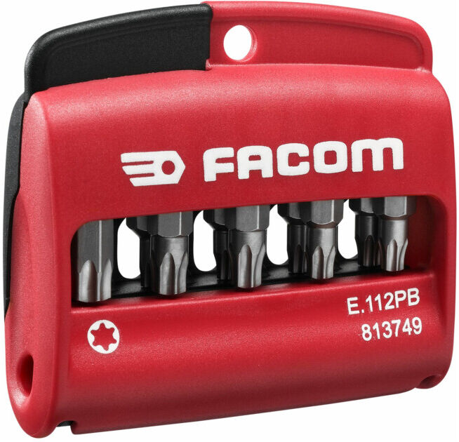 Facom Set de 10 embouts Série 1 avec porte-embouts (E.112PB)