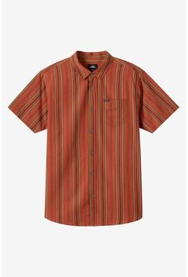 O'Neill s Oasis Standard Fit Shirt in Clay, Size Large, Rayon