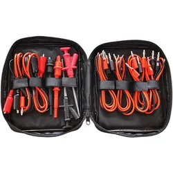 Peaktech, Messleitung, Messzubehör-Set, P 8201, für Labornetzgeräte mit 4 mm Steckern