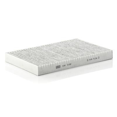 MANN-FILTER Filter, Innenraumluft CUK 3192 Motorraum Beifahrerseite, unter der Wasserkastenabdeckung für VAG