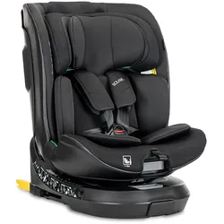 Lorelli Kindersitz Solaris i-Size 40 - 150 cm Stützbein 360 Grad Drehung Kissen schwarz