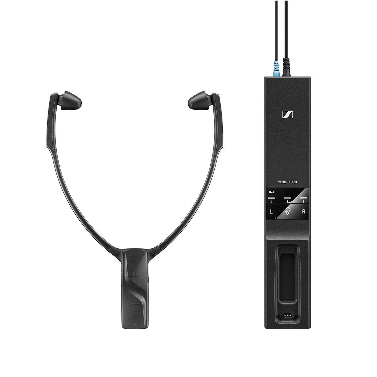 Sennheiser RS 5200 TV Stereo-Kinnbügelhörer + Sender digital optischer Eingang 509272
