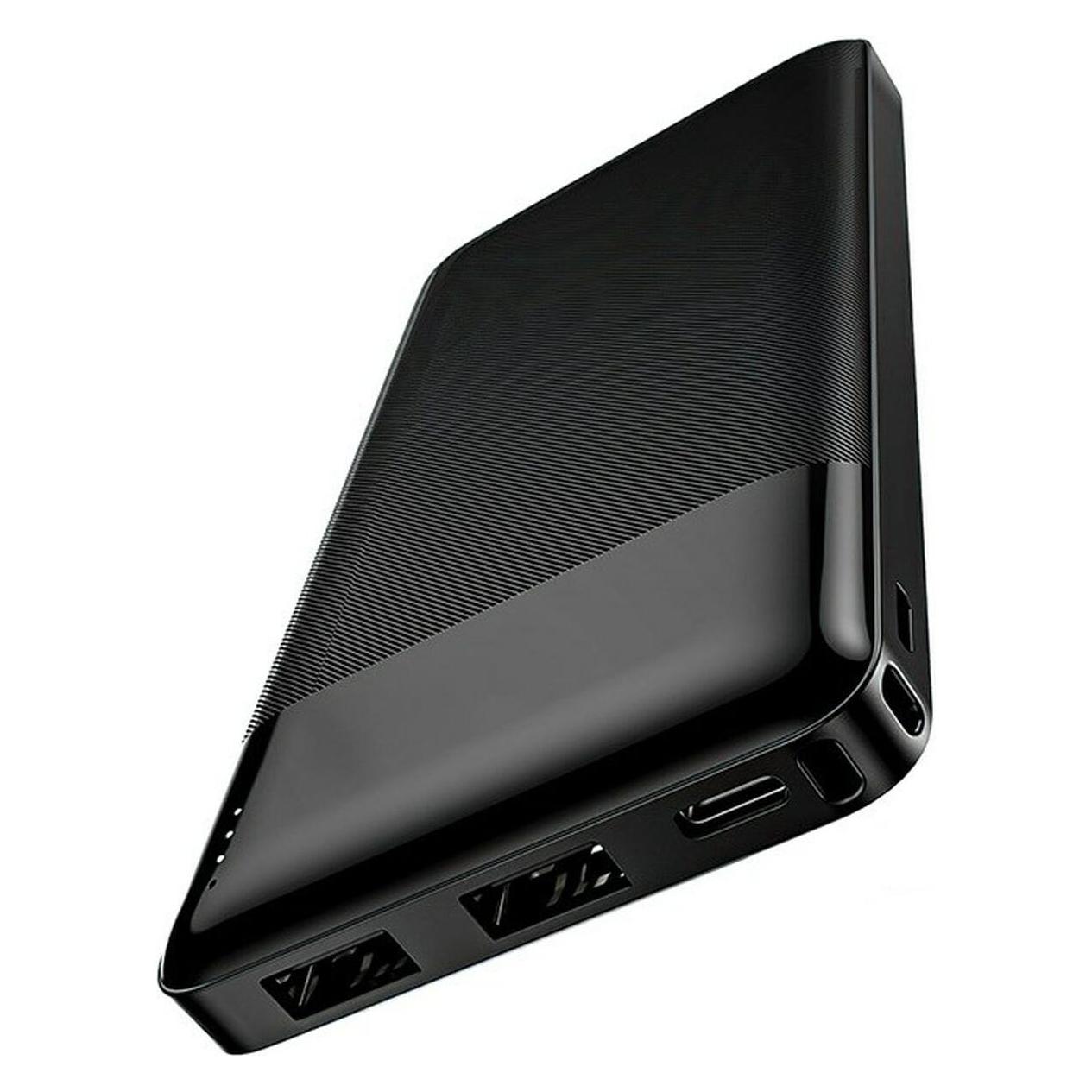 Hoco Aussenbatterie Power Bank J72 10000 mAh schwarz (10000 mAh, 37 Wh) (6931474738370)