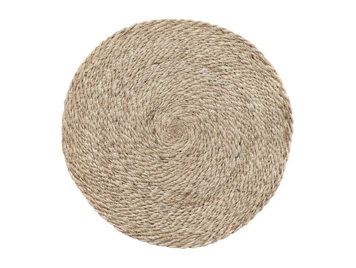 Dixie Set de table Elin twist Ø38 cm Nature-gris