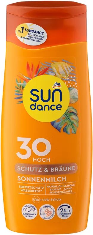 Sundance - Schutz & Bräune Sonnenmilch LSF 30, 200 ml