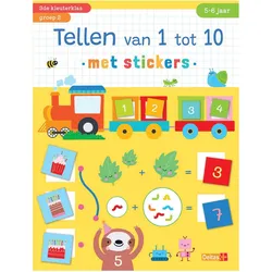 Deltas, Kindergeschirr + Kinderbesteck, Tellen van 1 tot 10 met stickers (5-6 j.)