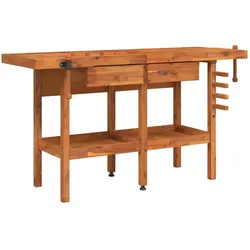 vidaXL, Werkbank + Arbeitsbock, Alpenrod (Ohne Schrank) (62 cm, 150 cm)