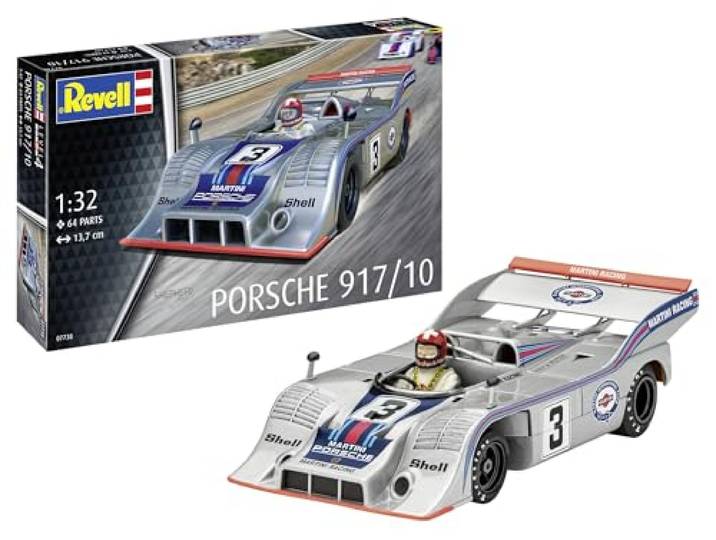 Revell 07738 Porsche 917 1:32 Schaal Ongebouwd/Ongelakt Plastic Model Kit