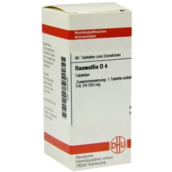 Rauwolfia D 4 Tabletten 80 St