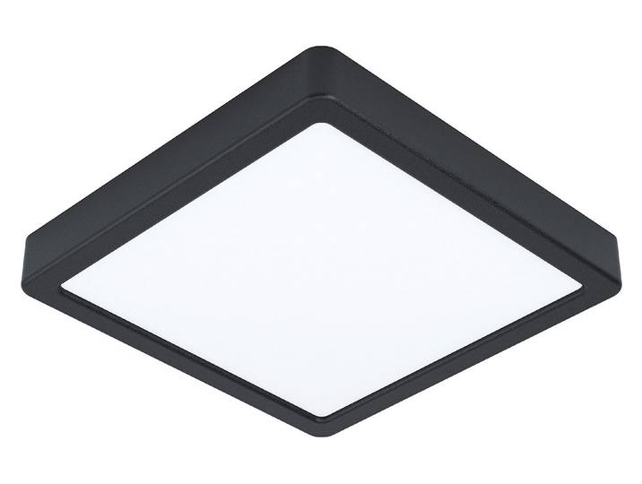 Eglo LED-Deckenleuchte Fueva 5 Schwarz 21 × 21 cm