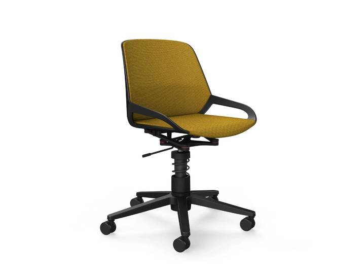 AERIS NUMO TASK P Sitzbezug Stoff Cura - Bürostuhl Gelb