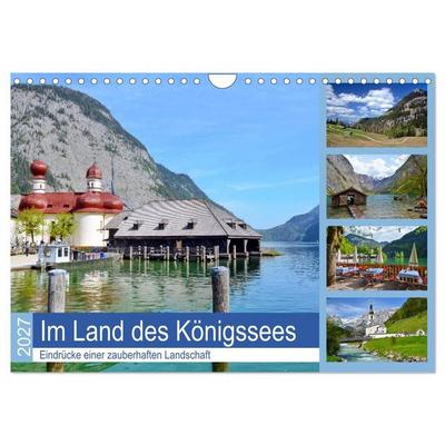 Im Land des Königssees (Wandkalender 2027 DIN A4 quer), CALVENDO Monatskalender