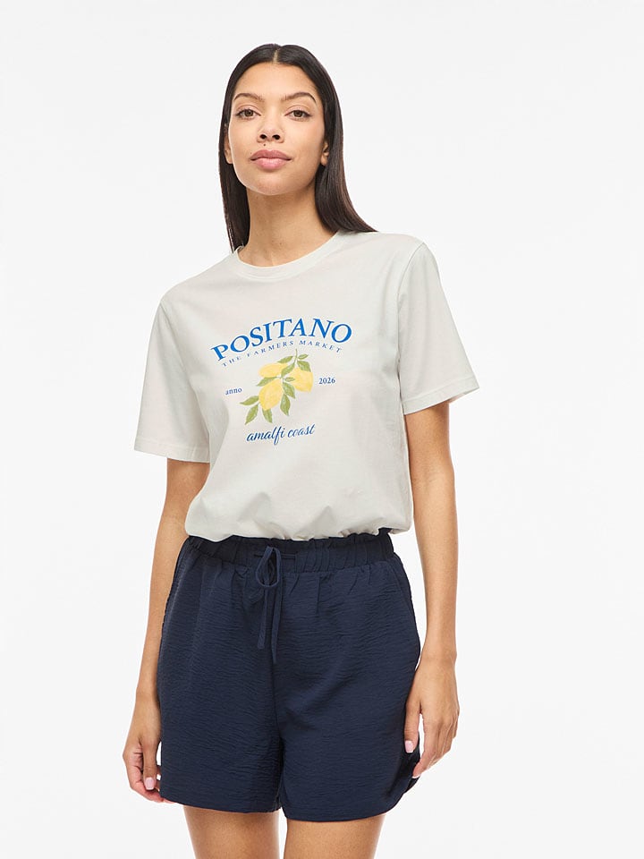 Vila Shirt in Weiß - S