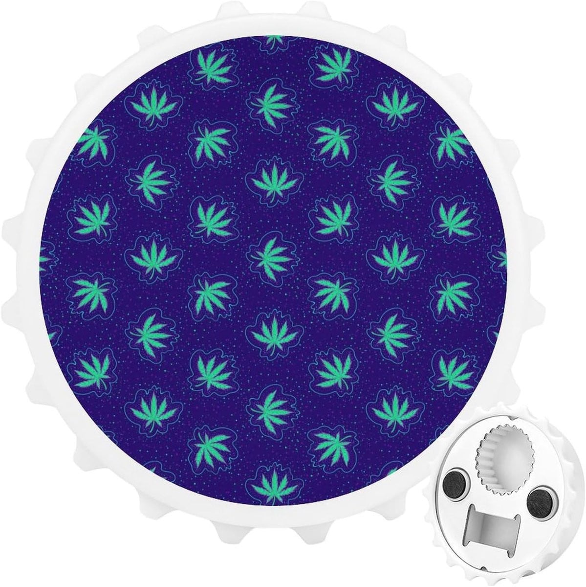 Magnetische Flesopener Wit - Uniek Kunstwerk Design
